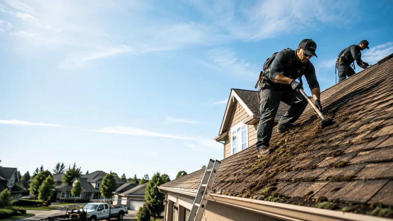 Roof Moss Removal in St Matthews, KY near me